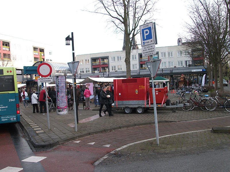 Aggregaat voor markt Uithoorn