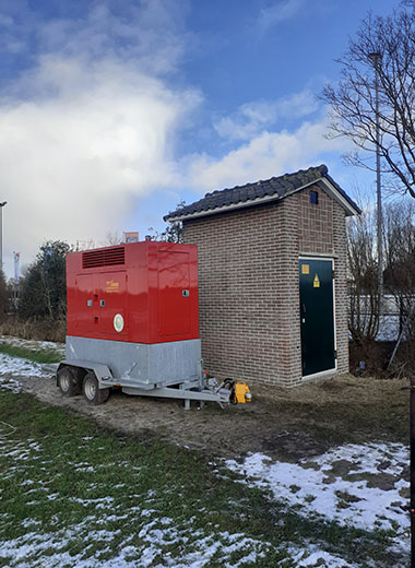 Aggregaat voor nutsbedrijven